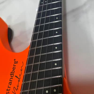 Strandberg Guitars Limited Edition Boden Standard NX 6 Tremolo 2024 - Present - Neon Orange image 4