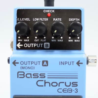 Boss CEB-3 Bass Chorus Gray Label Guitar Effect Pedal GX62015 image 3