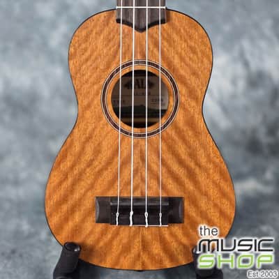 Kala KA-SEM Exotic Mahogany Soprano Ukulele with Kala UB-S Bag image 1