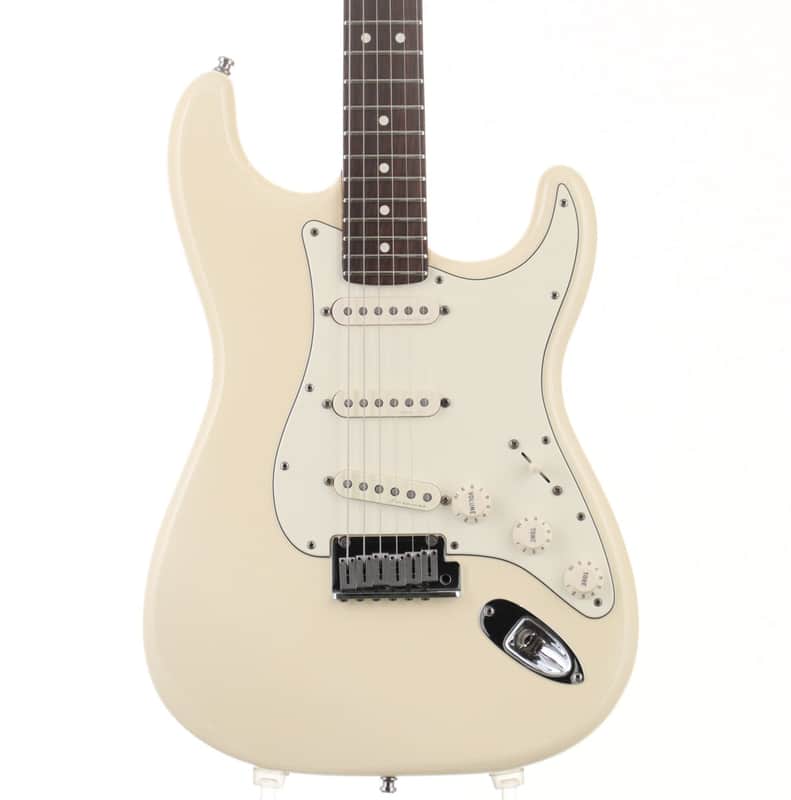 Fender USA Jeff Beck Stratocaster Rosewood Fingerboard Olympic White Fender Jeff Beck [SZ7145832] (02/03)