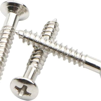 6 String 2.78 x 0.78 x 0.39-Inches Metal Fixed Hardtail Saddle Bridge Top Load Guitar Tailpiece for Strat Tele Electric Guitar, Chrome image 4