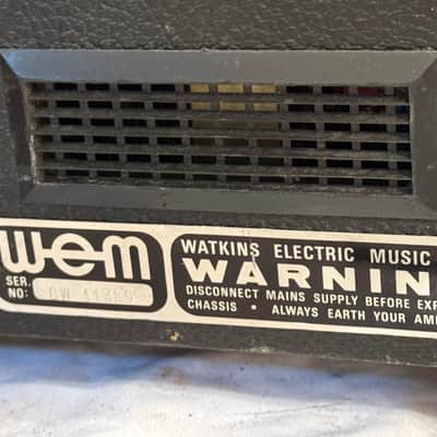 WEM Watkins Copicat Tape Echo Mid 1970s #11369 - Very good shape image 3