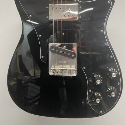 Fender Vintera '70s Telecaster Custom with Maple Fretboard 2019 - 2023 - Black image 2