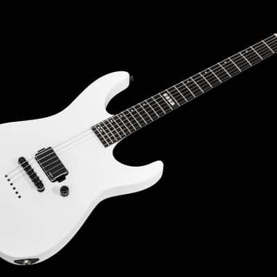 ESP E-II M-I Neck Thru NT SW - Snow White image 2