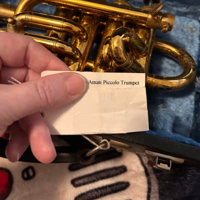 Amati Piccolo Trumpet Mid 70’s - Brass image 3