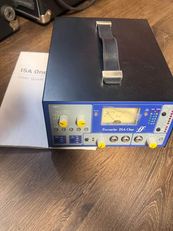 Focusrite ISA One Desktop Mic Preamp 2008 - Present - Blue | Reverb