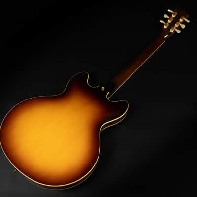 2014 Gibson Custom Shop Memphis ‘64 ES-345TD - Historic Burst VOS | USA Vintage 1964 Reissue Varitone Switch 3.79kg | CoA OHSC image 12