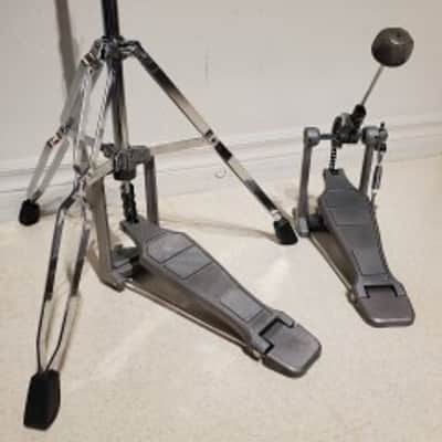 2 Vtg  Pearl Hi Hat & Bass Drum Pedals Combo - Super Clean & Smooth Performers A+ image 4