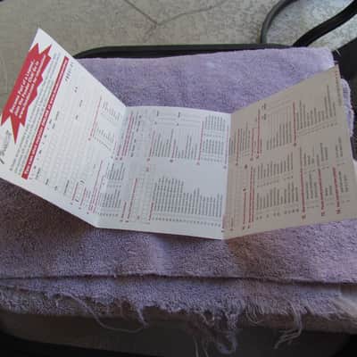 Fender Owners Registration Card Blank 2000 Fender Owners Registration Card Cool Case Candy image 3
