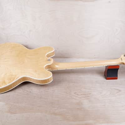 Epiphone Casino MIJ 1996 Natural Export Market Version Tereda Maple Neck Made in Japan w/ Hard Case image 12
