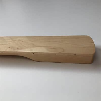 Fretless 4 String Jazz Bass Style Maple Neck, Fretless Fingerboard Fretboard image 5