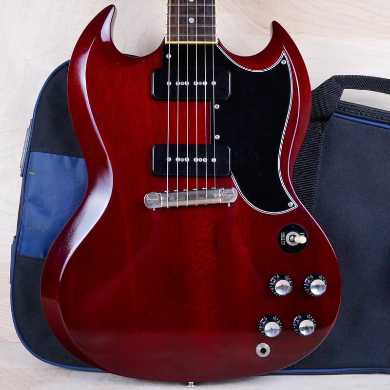 Edwards E-SG-90LT2/P MIJ 2012 Cherry Lacquer Touch FInish Seymour