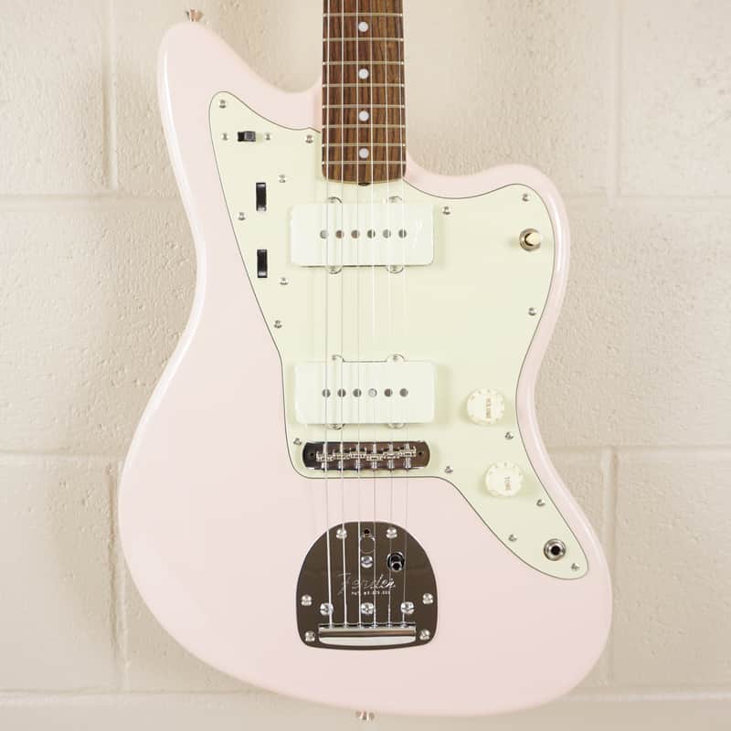 Fender Japan FSR Traditional II 60s Jazzmaster Shell Pink Matching Head 2026 image 1