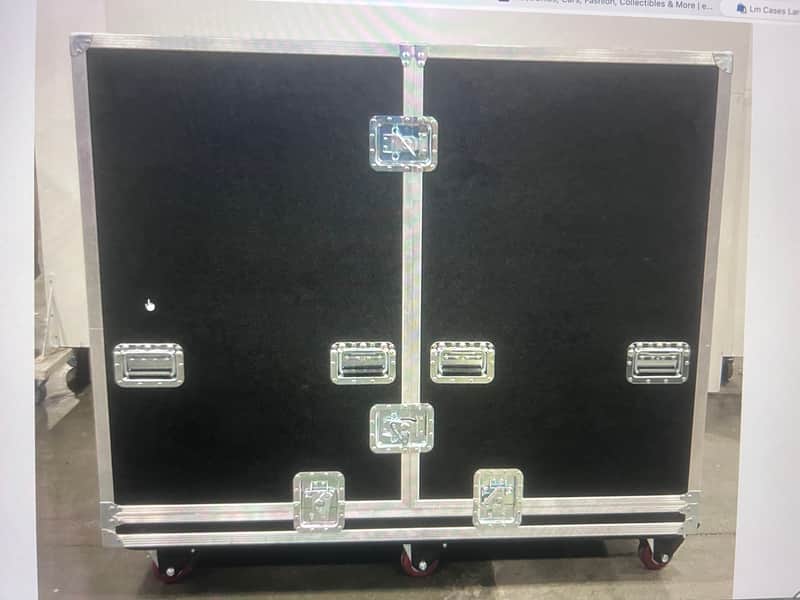 LM Cases Large Heavy Duty Road Case Series Number: 09883, Size 60" x 45" x 55" image 1