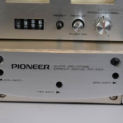 PIONEER RT-707 Reel-to-Reel Tape Deck – Professionally Restored – Fully Tested – 1-Year Warranty image 7