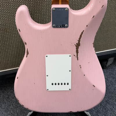 Fender Custom Shop GT11 Stratocaster Relic Shell Pink image 7