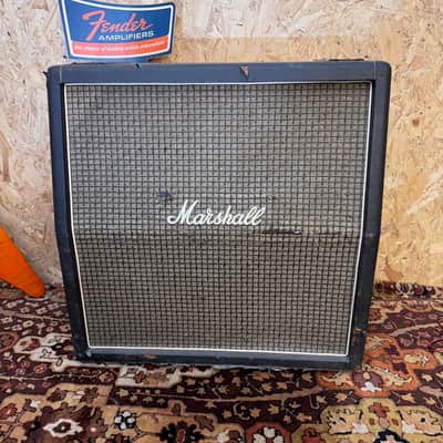 Vintage 1970s Marshall 4x12 Checkerboard 1960 Amplifier Speaker Cabinet G12L-35 image 1