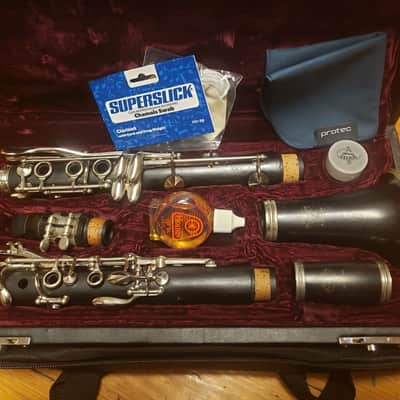 Crazy Cheap Buffet Crampon R13 Silver Bb Clarinet--New Valentino Upper, Black Leather Lower! image 1