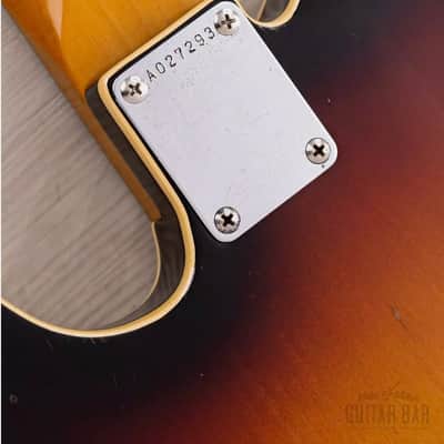 1983 Fender Telecaster Custom ‘62 Vintage Reissue TL62B-70 Sunburst A-Serial, Japan MIJ Fujigen telecaster custom 1983 - vintage sunburst image 8