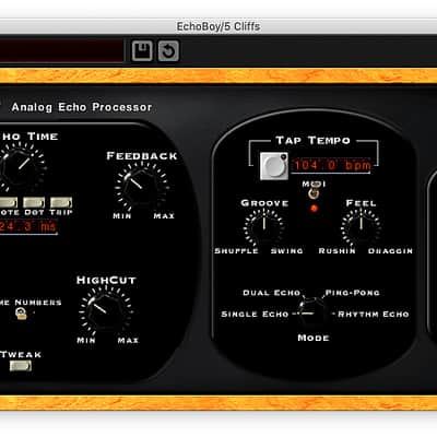 Aphex Twin SAW II EchoPlex-Style Delay Preset for Soundtoys EchoBoy image 2