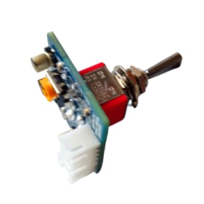Boffin FX Toggle Switch 20dB Boost Onboard Guitar Preamp (Flat Handle) image 2