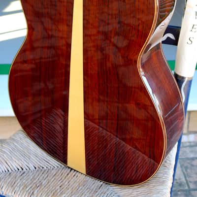 Juan Montes Rodriguez Flamenco guitar cutaway 2023 Cocobolo image 13