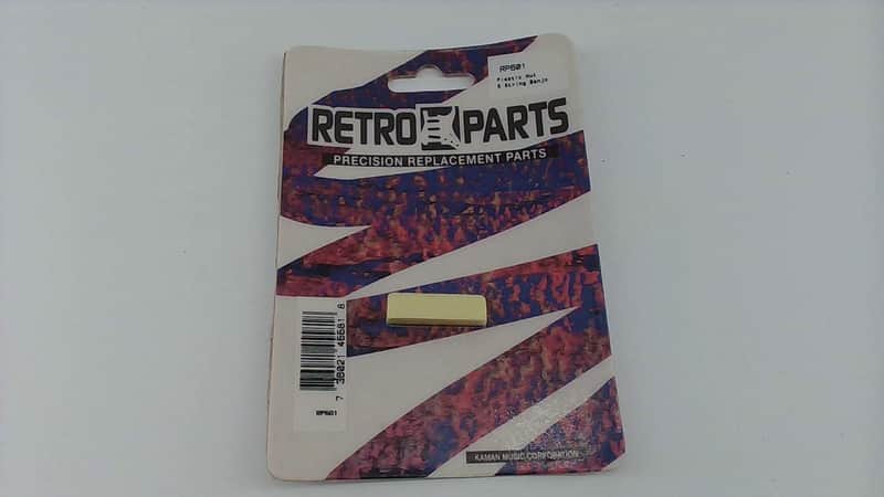 Retro Parts RP601 Plastic 5-string Banjo Nut image 1