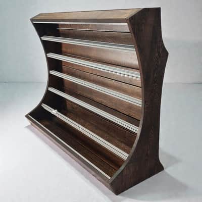 18U / 196hp Eurorack case MARIZILLA • Dark oak • Rails + M3 nuts / Unpowered image 1