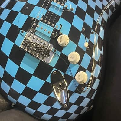 2008 Fender Squire Strat Black and Wrapped image 3