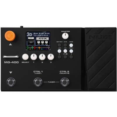 NUX MG-400 Amp Modeler Pedal with Effects image 1