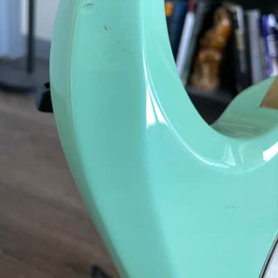 Ernie Ball Music Man Silhouette Special HH (CUSTOM) 2013 Surf Green image 9