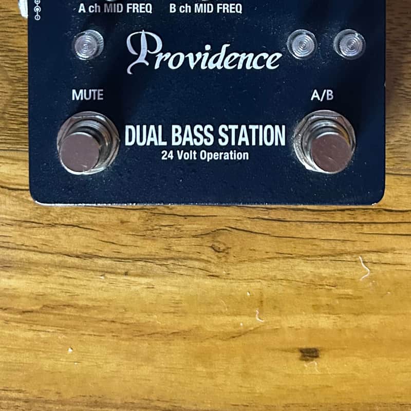 2010s Providence DBS-1 Dual Bass Station Preamp Black