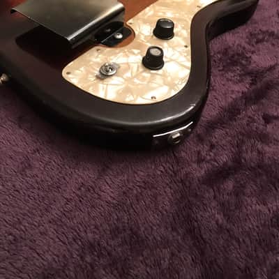 Guyatone Orpheum  Bass model 1202 Fixed Neck  1957-1962 Sunburst image 9