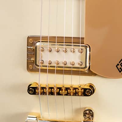 Gretsch Electromatic Pristine LTD Jet Single-Cut With Bigsby Electric Guitar - White Gold - Demo image 12