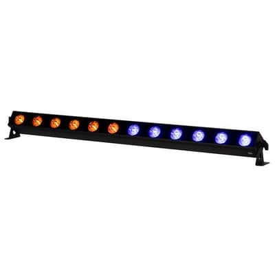 (6) American DJ ADJ UBL12H IP20 LED RGBAL DMX Wash Strip Light Bars+Haze Machine image 15