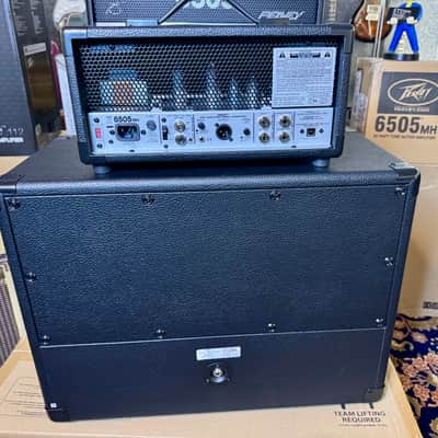 Peavey Amp Stack 6505 MH & 112- 6 1x12” Cab 2025 - Black image 3