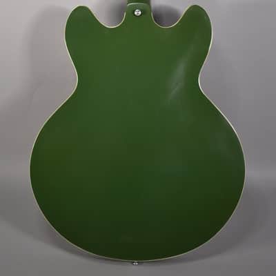 1966 Epiphone Casino Olive Drab Hollowbody Refin w/Bag image 3