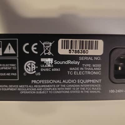 TC Electronic M350 - FX and Reverb Unit - Boxed - PSU Included - Manual Included - Tested image 14