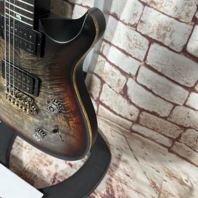 PRS 40th Anniversary Custom 24 Satin Limited Edition - Charcoal Tri-Color Burst #3 image 5