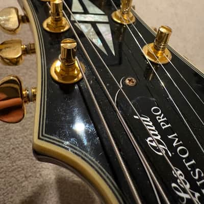 Epiphone Les Paul Custom PRO - Ebony UPGRADES image 8