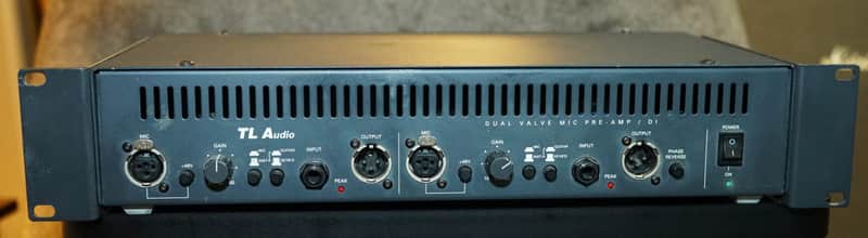 TL Audio Dual Valve 2 Channel Mic Preamp and DI Good Condition image 1