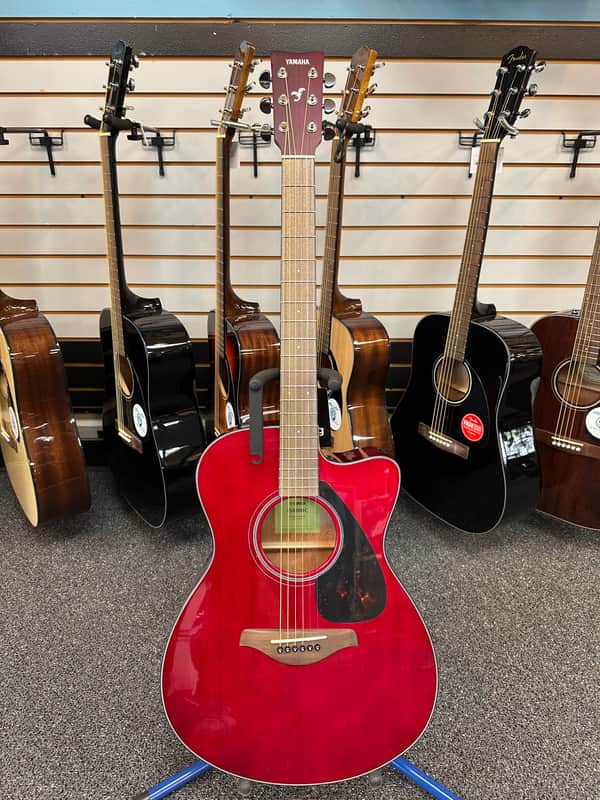 Yamaha FSX800C Acoustic-Electric Guitar - Ruby Red image 1