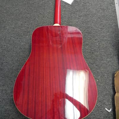 Epiphone Hummingbird HS Dreadnought Acoustic Guitar Heritage Cherry Sunburst image 6