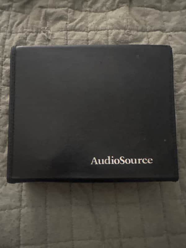AudioSource RTA-ONE/RTA-PNG Early 80’s - Black steel image 1