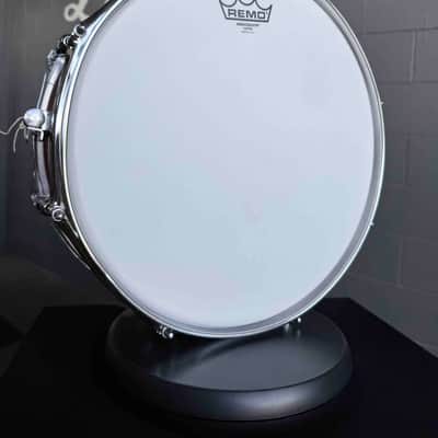 Vintage 1970's Ludwig Standard Maple 5x14 Snare Drum in Red Mist Sparkle with Internal Muffler image 8