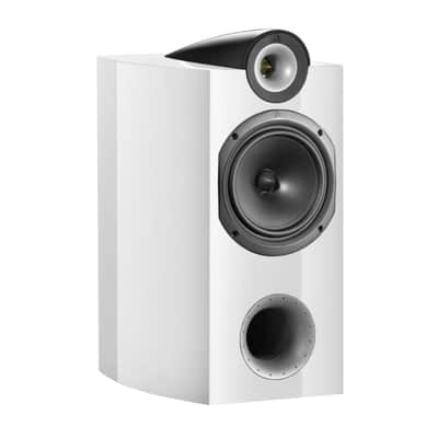 Triangle Genese Trio Hi-Fi Bookshelf Single Speaker (White) image 1