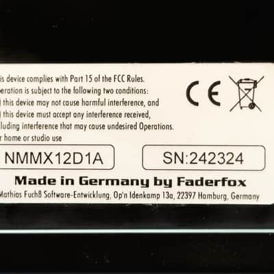 Faderfox MX12 - 12-Track/24 Pot/12 Fader/24 Button MIDI Controller image 6