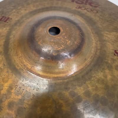 Paiste 10" 3000 Series Rude Splash Cymbal (Cracked) 245-15 image 2