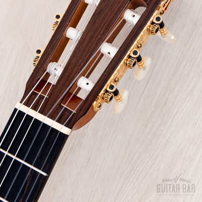 1979 Yasuyuki Abe Model No. 004 Vintage Classical Guitar, Spruce + Rosewood w/ Case image 4