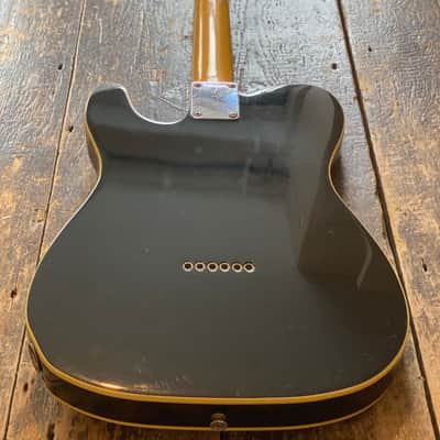 Vintage 1986 Fender Telecaster 1962 Custom Reissue Piano Black FujiGen Built image 4